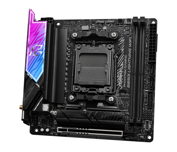 ASROCK Płyta główna B850I LIGHTNING WIFI AM5 2DDR5 ITX - 1511789 - zdjęcie 2
